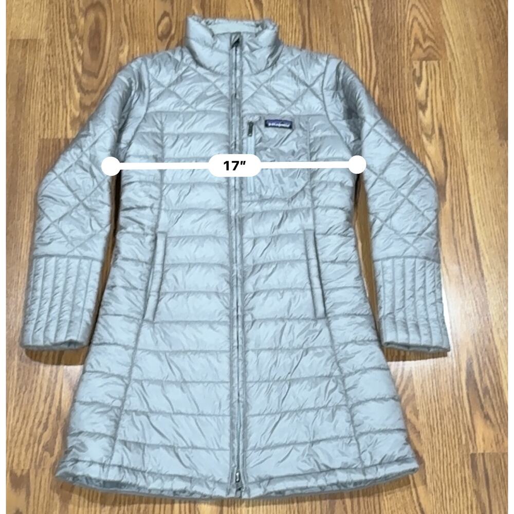 Patagonia Radalie Parka Gray Quilted Insulated Jacket Women’s XS - Picture 7 of 11